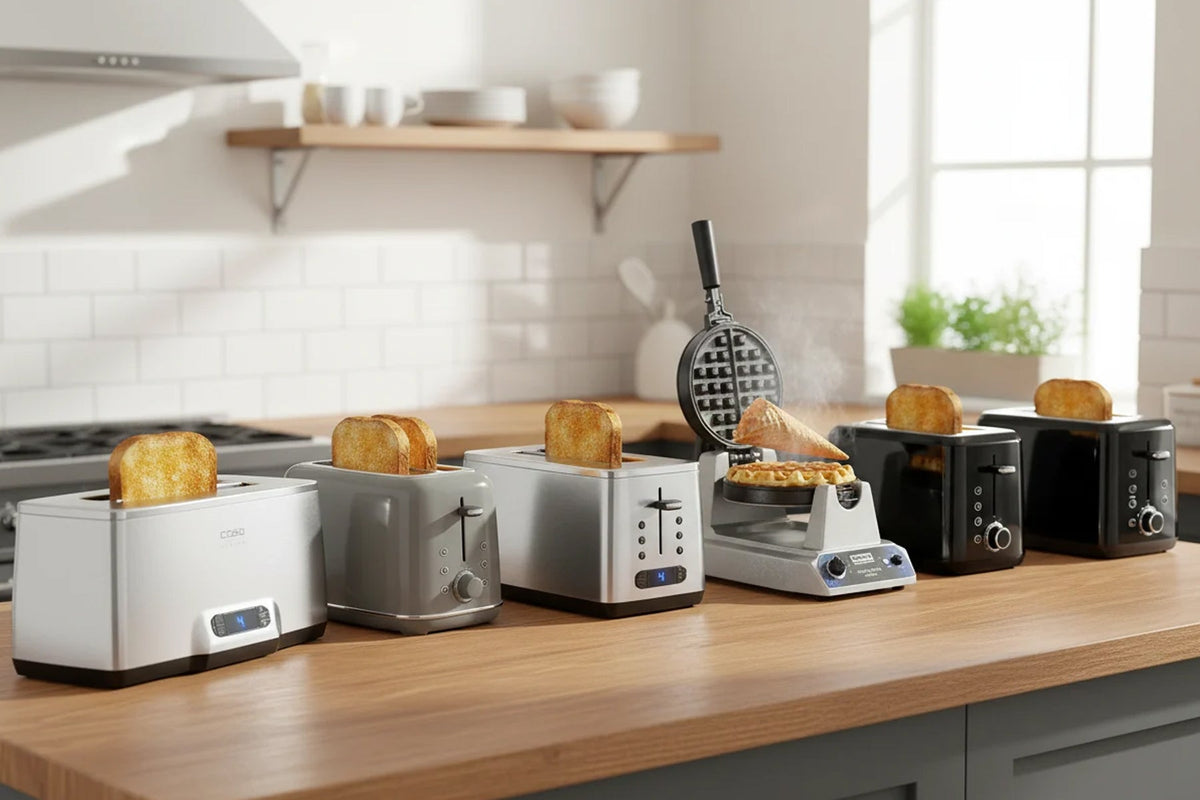 Golden Mornings — Toasters, Sandwich Makers & Waffle Makers