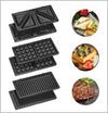HEINRICHS 3 IN 1 Sandwich Toaster, Waffle Maker, Grill HST 8683