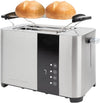 ProfiCook Toaster, 2 Slice Stainless Steel PC-TA 1250