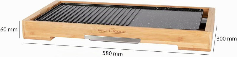 Profi Cook Table-top Metal teppanyaki hob PC-TYG 1143