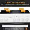 Bomann Oven 50 cm with Hob EHC 7939