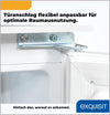 Exquisit Built-in Fridge-Freezer EKGC225-40-E-080E White 212 L