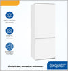 Exquisit Built-in Fridge-Freezer EKGC225-40-E-080E White 212 L