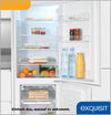 Exquisit Built-in Fridge-Freezer EKGC225-40-E-080E White 212 L