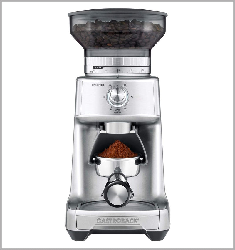 Gastroback Coffee Grinder, Stainless Steel, Black 42638
