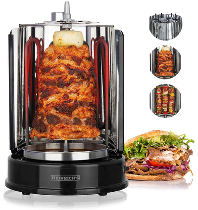 Heinrichs Doner Kebab Grill,  BBQ, Including 6 Shawarma  HDG 8687