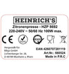 Heinrich´s Electric Stainless Steel Juicer  HZP 8692