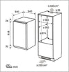 Exquisit EKS5131-V-040E Built-in Fridge - 129 Litres