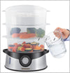 Heinrich´s food Steamer, 3-Layer HDA 8501