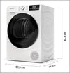 Heinrich´s Heat Pump Dryer, 8 kg HPT 6401 W