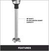 Waring Heavy-Duty Big Stik 40303 WSB60