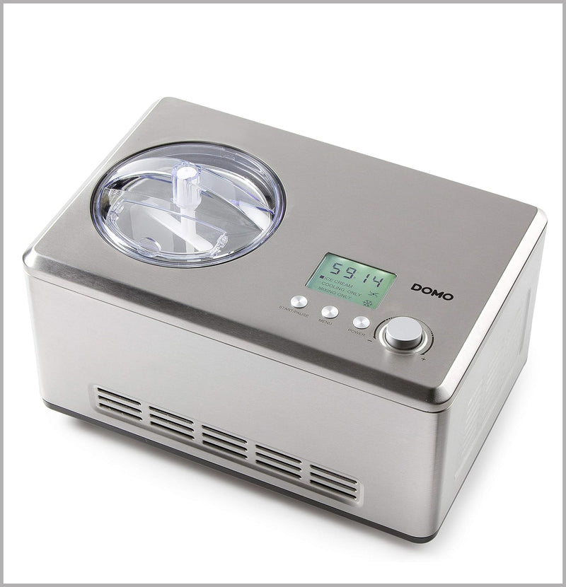 DOMO Ice Cream Maker with compressor - 2 L  92011