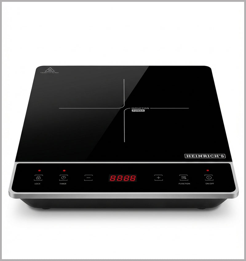Heinrich’s Induction Hob Single 2000 W HEI 8861