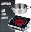 Heinrichs Infrared Hob Glass Ceramic 1 fields HEK 8695