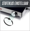 Heinrichs Infrared Hob Glass Ceramic 1 fields HEK 8695
