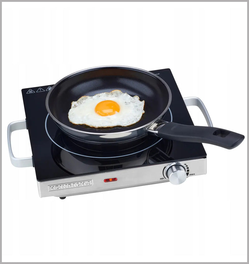 Heinrichs Infrared Hob Glass Ceramic 1 fields HEK 8695