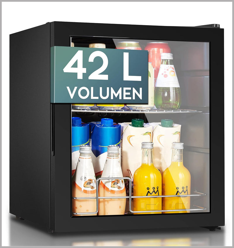 Heinrich's Mini Fridge with Glass Door – HKG 3142