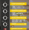 Heinrich´s Multi Oven, Mini Oven with 60 L HMO 8407