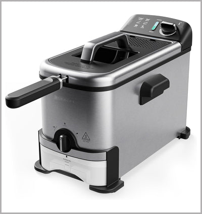 HEINRICH'S Oil Fryer 3 liter Stainles steel HFR 8220
