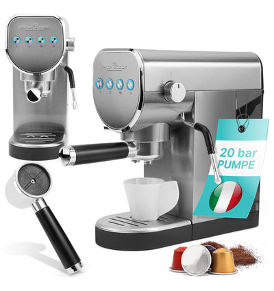 ProfiCook Espresso coffee machine stainless steel PC-ES-KA 1265