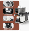 ProfiCook Espresso Coffee Machine with Milk Frothing Function PC-ES-KA 1266