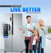 Heinrich´s Side-by-Side Fridge,Freezer Combination  HSBS 3097