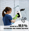 HEINRICHS Steam Cleaner Mop Set, Handheld Steam Cleaner HDR8735 + ET 8735