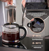 ProfiCook Tea/coffee station stainless steel/black PC-TKS 1056