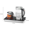ProfiCook Tea/coffee station stainless steel/black PC-TKS 1056