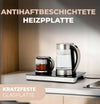 ProfiCook Tea/coffee station stainless steel/black PC-TKS 1056
