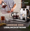 ProfiCook Tea/coffee station stainless steel/black PC-TKS 1056