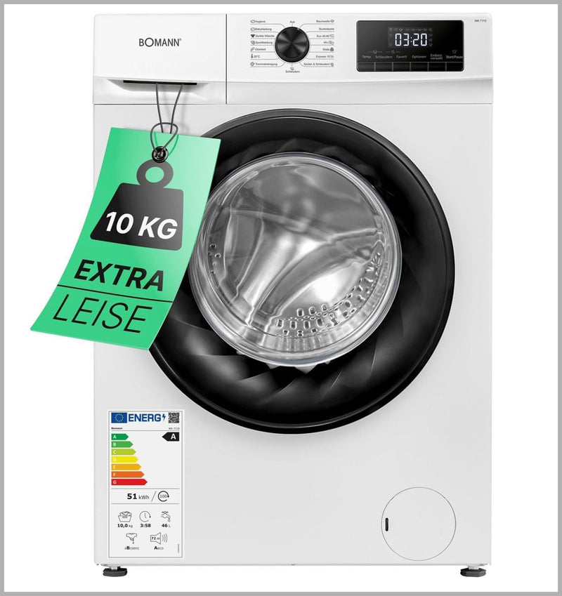 Bomann Washing Machine 10 kg WA 7110