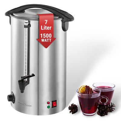 ProfiCook Hot drinks machine PC-HGA 1196 stainless steel/black
